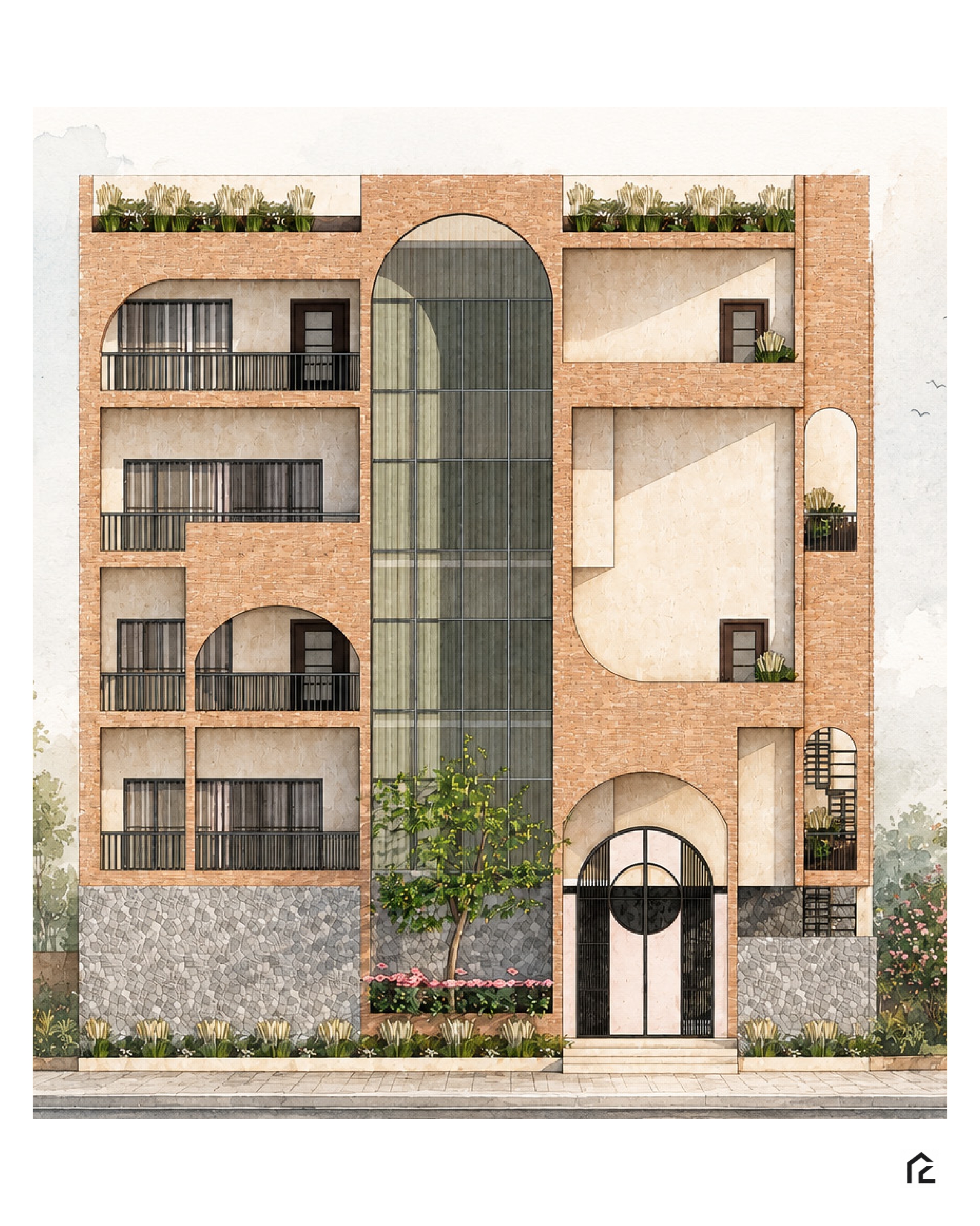 Living Lounge & Double-Height Void
